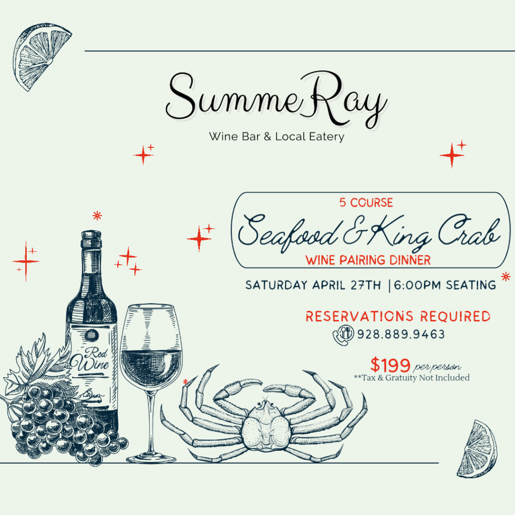 Seafood & King Crab Wine Dinner